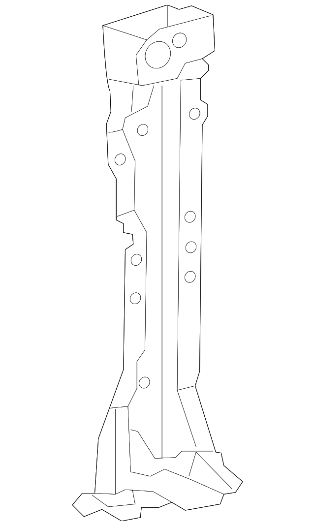 53204-52040 Деталь SIDE SUPPORT, LEFT