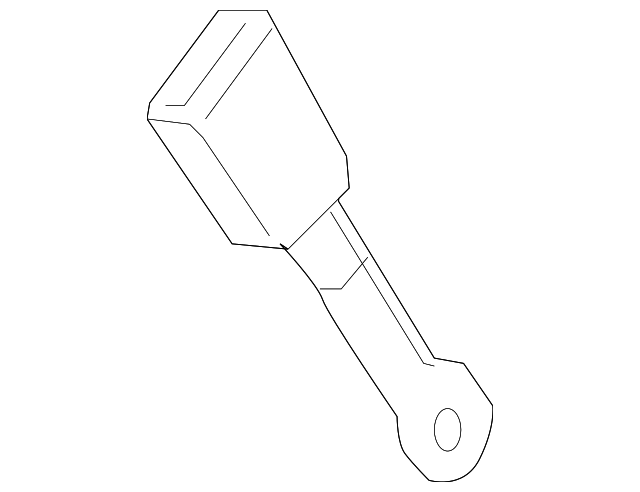 89024381 Деталь BUCKLE, LEFT