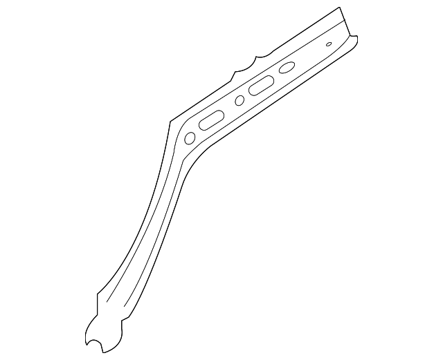 55176961AJ Деталь FRONT REINF, LEFT
