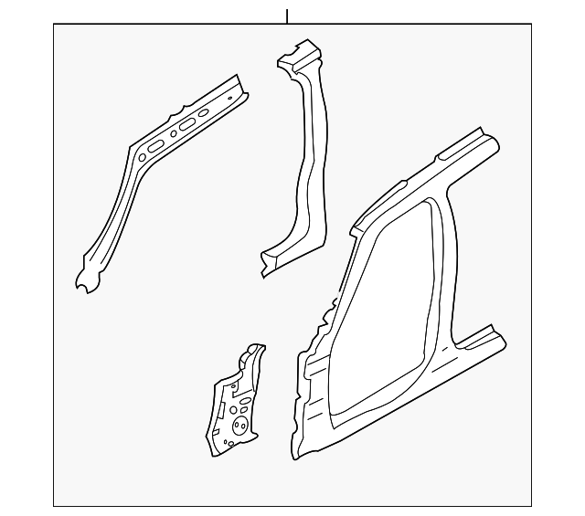 5072888AF Деталь APERTURE ASSY, RIGHT