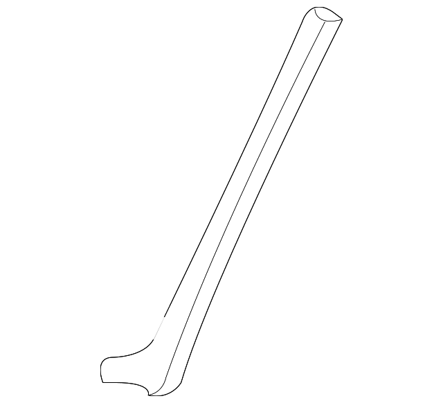55360688AC Деталь PILLAR MOLDING, RIGHT