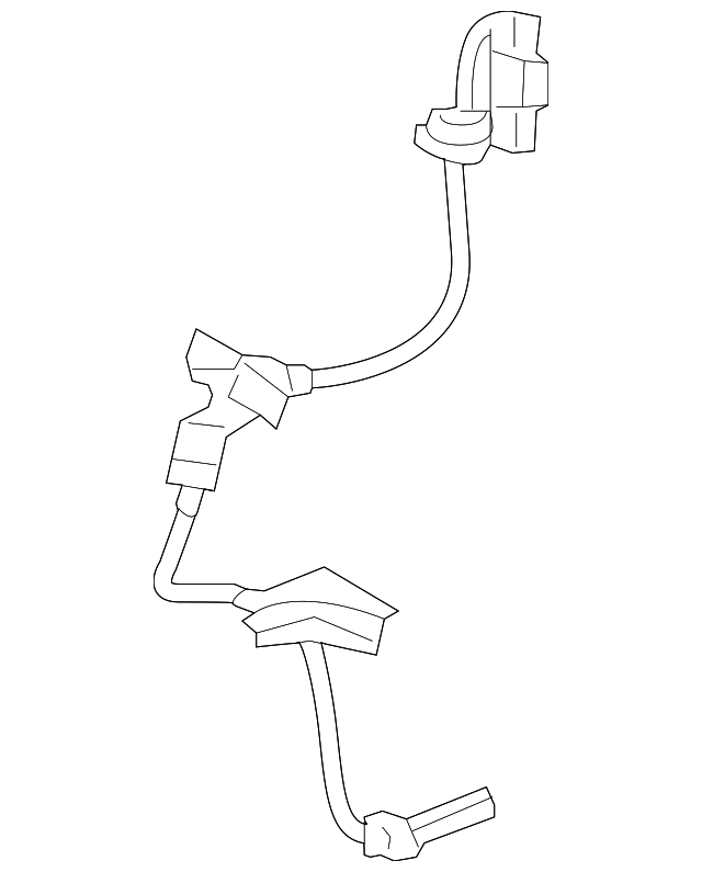 57475-SJA-003 Деталь SENSOR ASSY., L. RR.