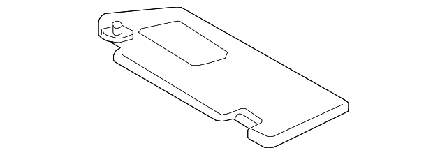 74320-04201-B0 Деталь VISOR, LEFT