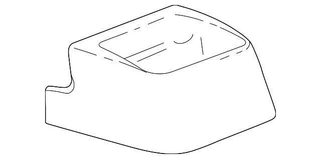 4L5Z98045A36AAA Деталь CONSOLE PANEL