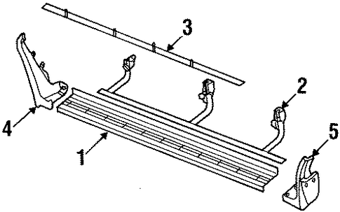 Montero EXTERIOR TRIM - PILLARS 2