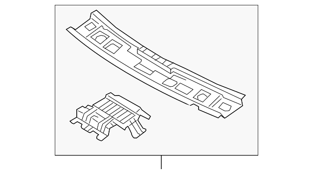 63102-06250 Деталь W'SHIELD HEADER