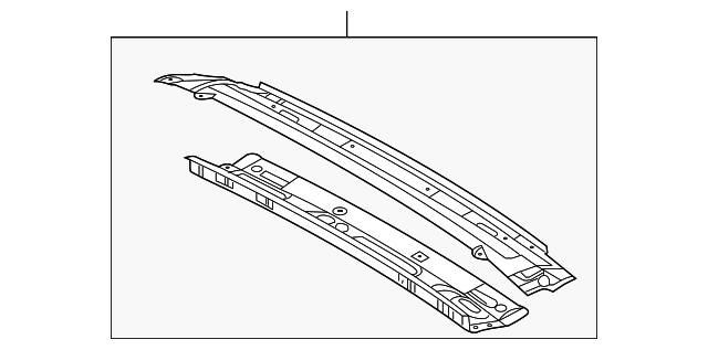 73230-CD000 Деталь REAR RAIL