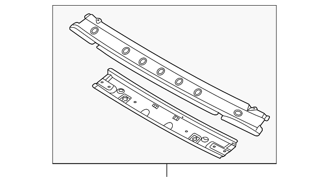 73210-CD000 Деталь W'SHIELD HEADER
