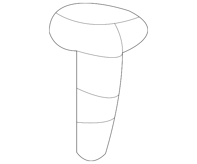 90167-50054 Деталь PANEL SCREW