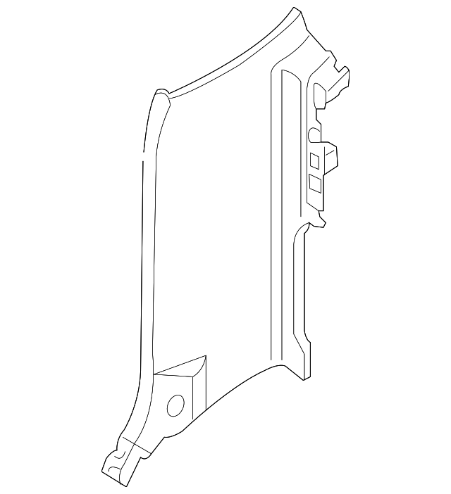 76939-EA002 Деталь LOCK PILLAR TRIM, LEFT