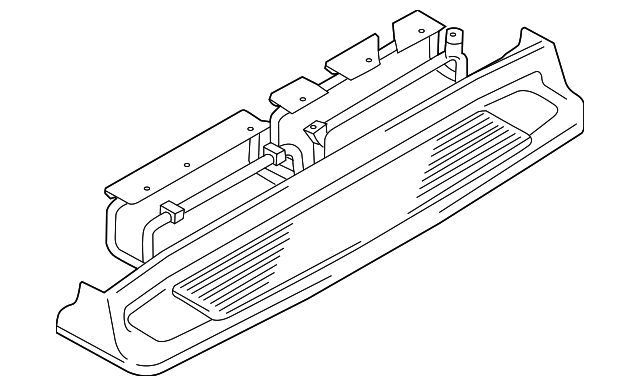 30025530 Деталь STEP BOARD, RIGHT