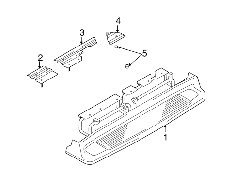 Tracker RUNNING BOARD