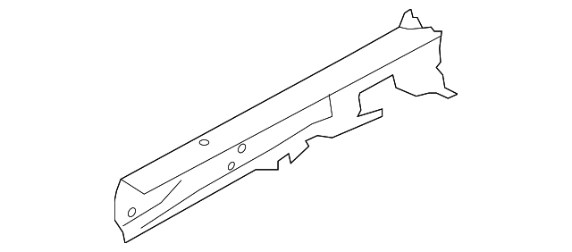 41-00-7-386-987 Деталь OUTER RAIL, LEFT