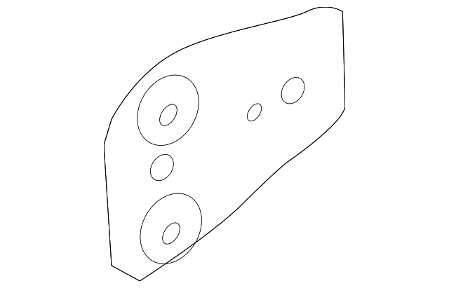 41-00-7-286-505 Деталь NUT PLATE, LEFT
