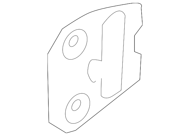 41-00-7-286-507 Деталь NUT PLATE, RIGHT