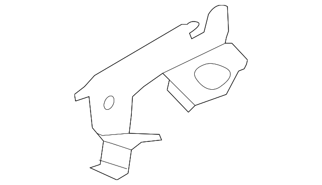 41007386989 Деталь BRACKET, LEFT