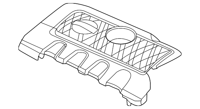 14041-3RC1B Деталь ENGINE COVER