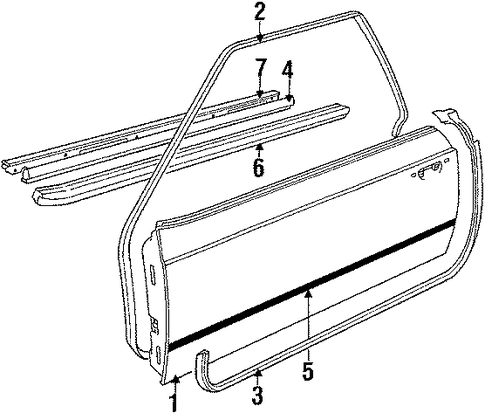 M6 DOOR & COMPONENTS