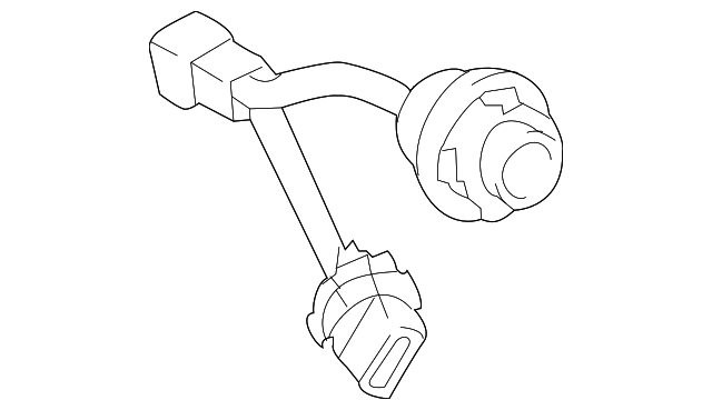 81555-12A10 Деталь SOCKET & WIRE, LEFT