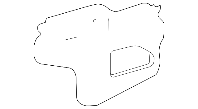 67831-52230 WATER SHIELD, RIGHT