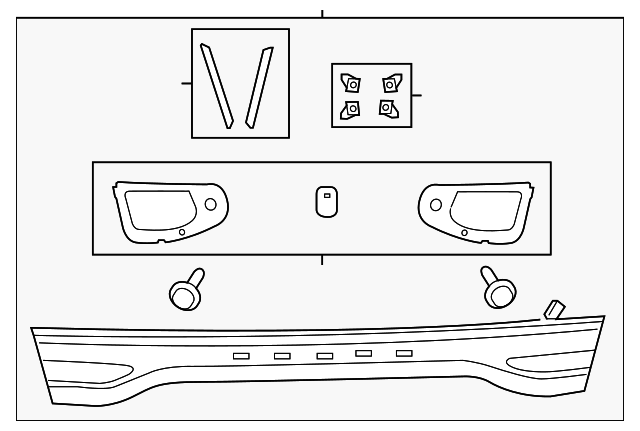 68164500AE Деталь BACKUP LAMP ASSY