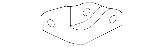 MN153279 Деталь MANIFOLD BRACKET, RIGHT