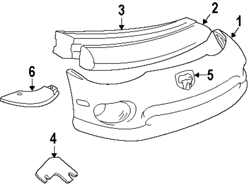 Viper BUMPER & COMPONENTS - FRONT
