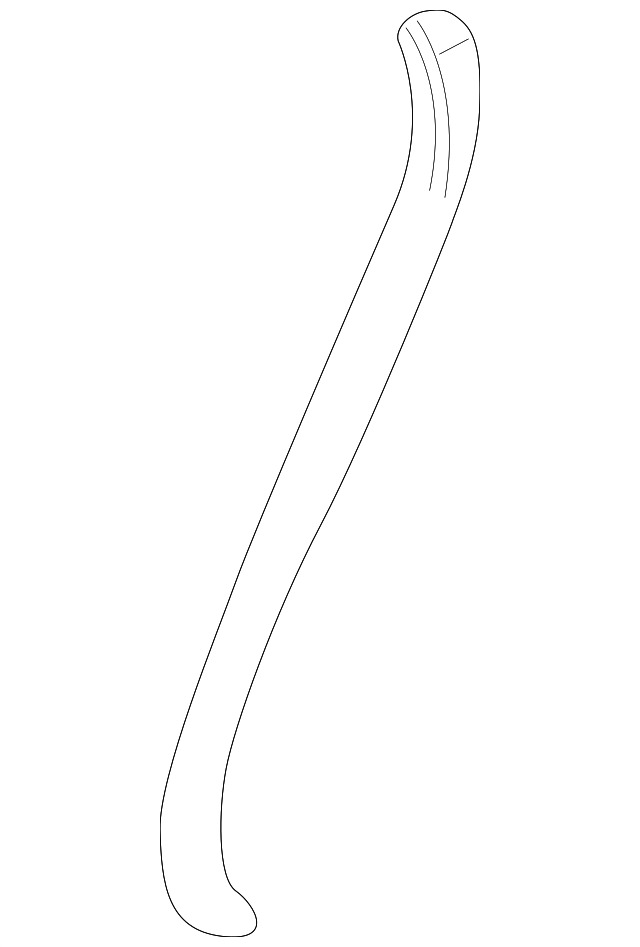 MR335035 Деталь EXTENSION PROTECTOR, LEFT