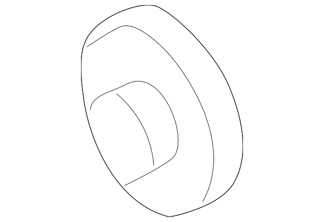 MU480007 LICENSE BRACKET NUT