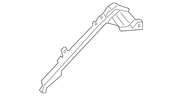 68141753AC Деталь REAR BRACKET, LEFT