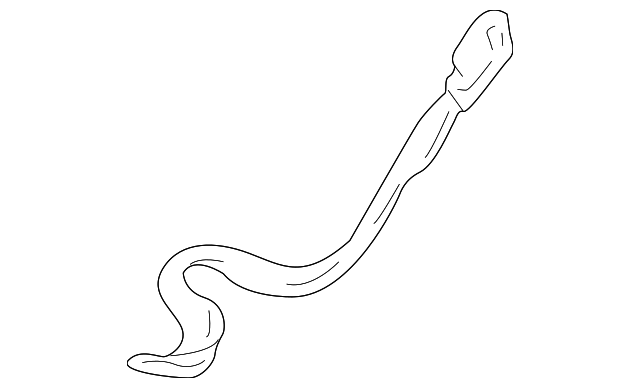 88951153 Деталь CENTER SEAT BELT