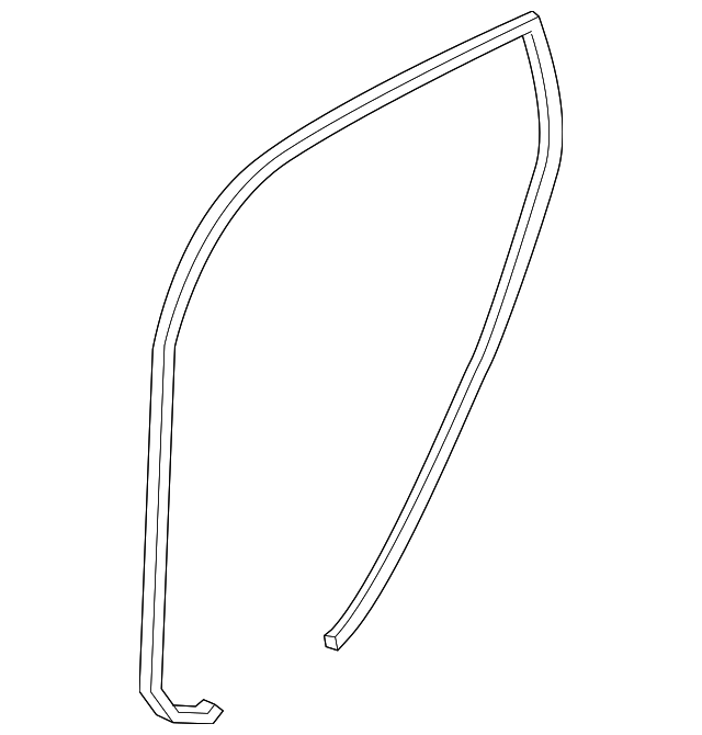 76923-CA011 Деталь OPENING TRIM, RIGHT