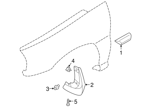 Rio EXTERIOR TRIM - FENDER