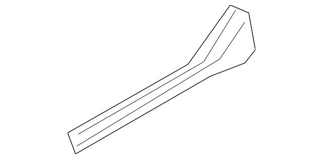 76953AL501 Деталь SILL PLATE, RIGHT