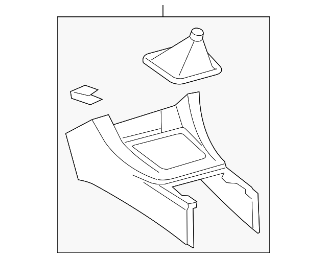 58810-AD011-B4 Деталь FRONT CONSOLE
