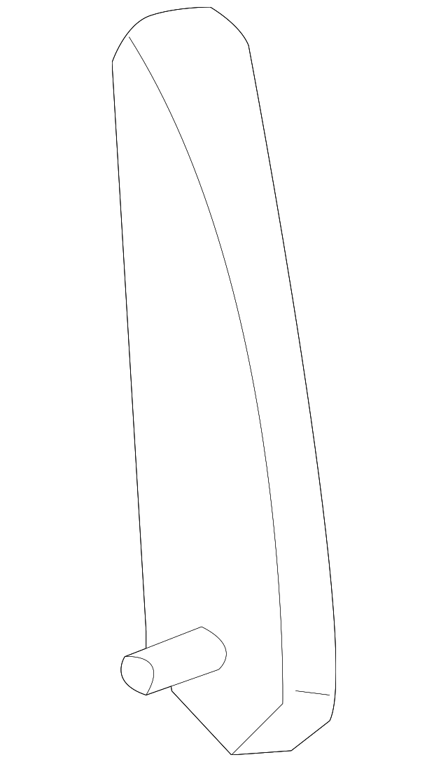 88942427 Деталь ARMREST, LEFT