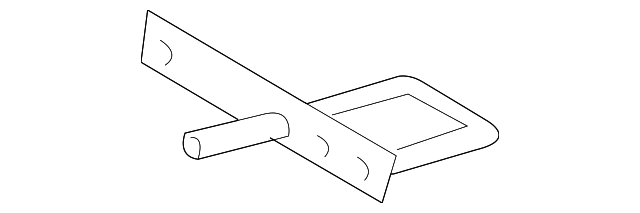 12475950 Деталь MOUNT BRACKET, RIGHT