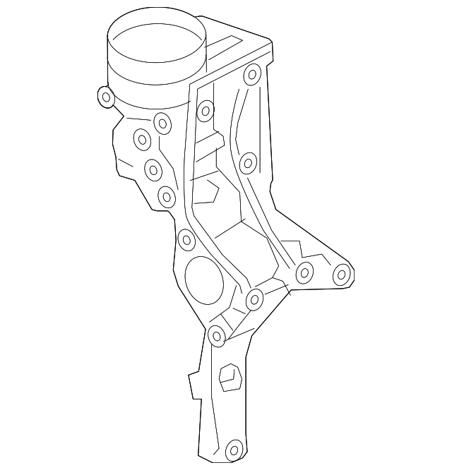 O6K903143C Деталь MOUNT BRACKET