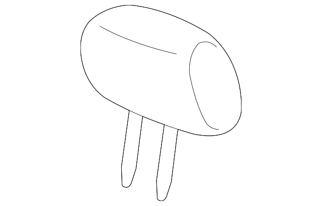 81340-S9V-A01ZA Деталь HEADREST ASSY., MIDDLE *G59L* (MEDIUM FE