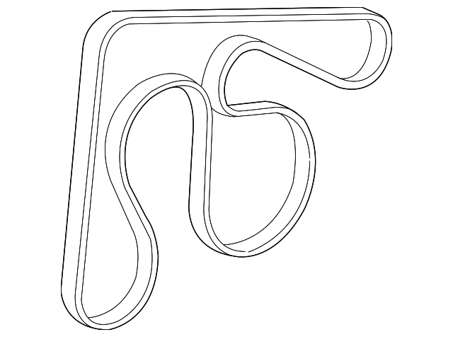 31110-R2A-M12 Деталь BELT, ALTERNATOR (BANDO)