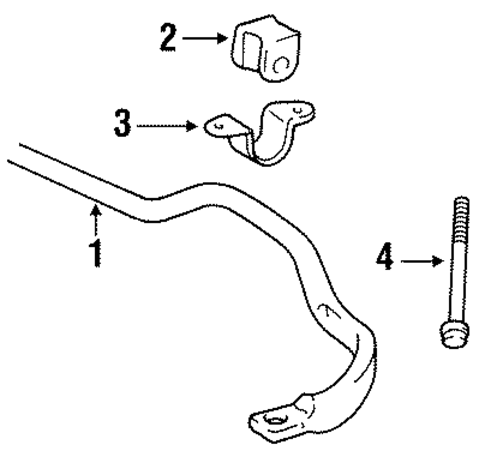 Pickup STABILIZER BAR & COMPONENTS