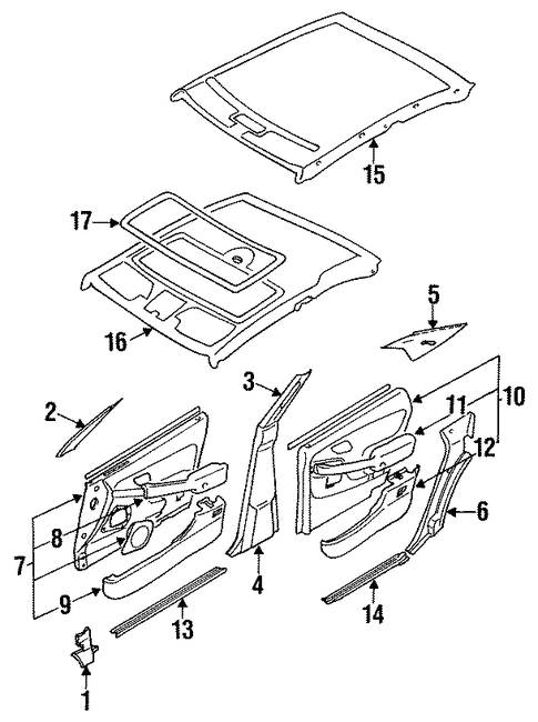 Diamante INTERIOR TRIM 2