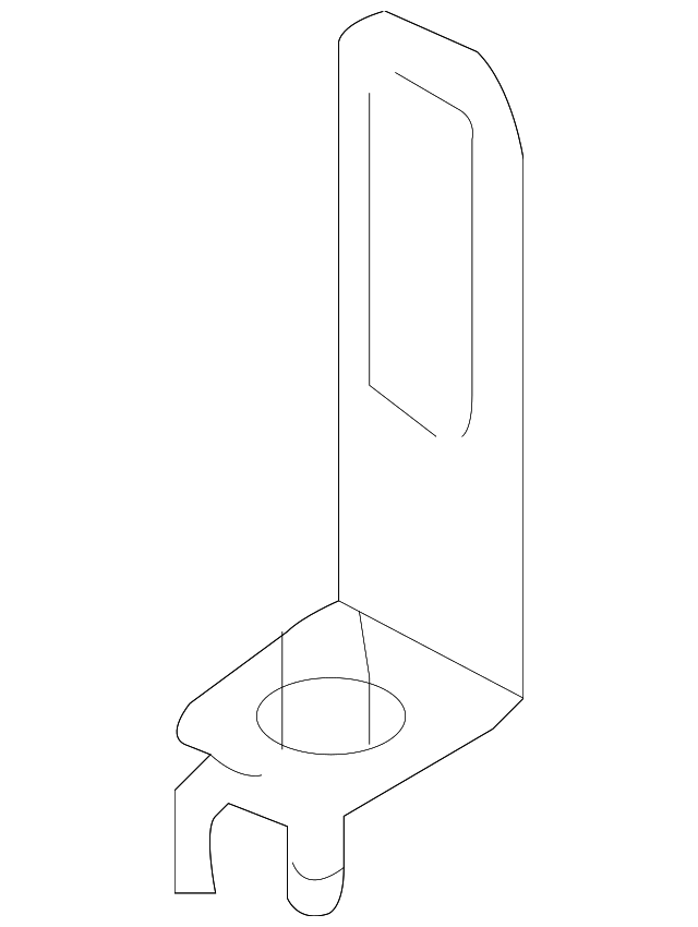 89895-1M060 Деталь CHILD SEAT BRKT