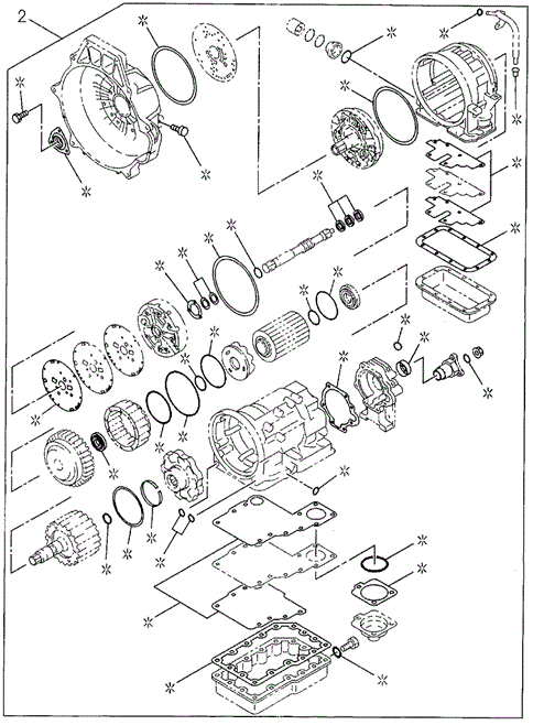 TRANSMISSION - AUTOMATIC/AT TRANSMISSION REPAIR KIT for 1997 Honda PASSPORT #1