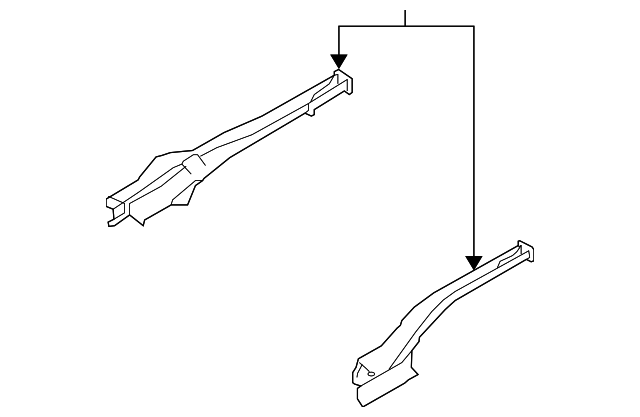 65710-1G300 SIDE RAIL, LEFT