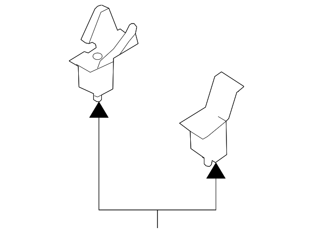 65551-1G300 MOUNT BRACKET, LEFT