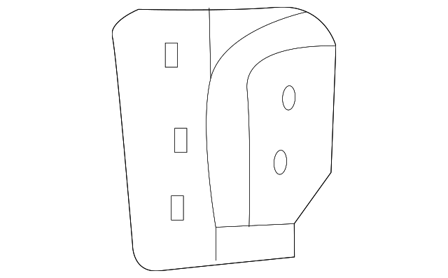 22903980 LOCK SWITCH, LEFT