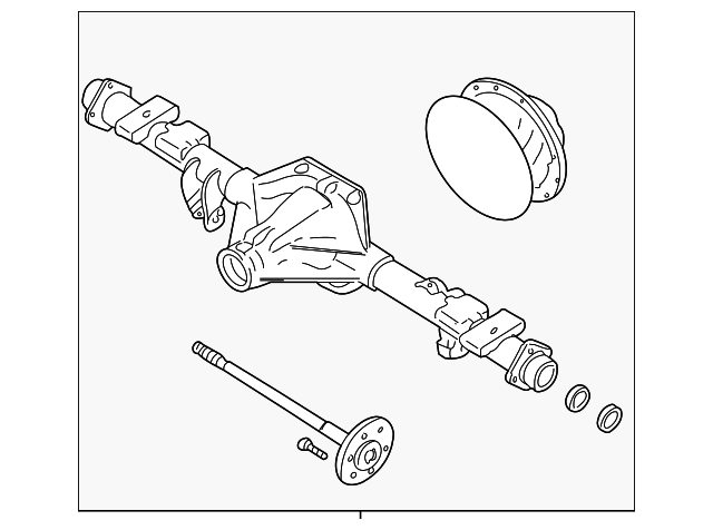 15232228 Деталь AXLE ASSY