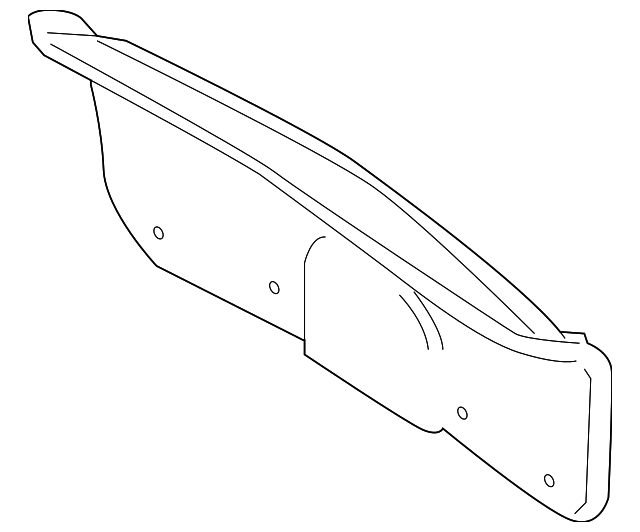 BN8P-68-8W1A Деталь TRUNK LID TRIM