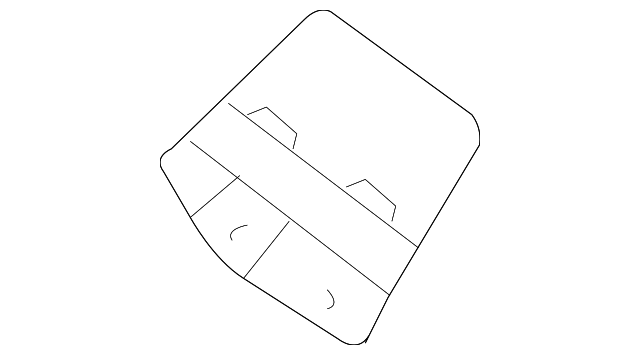 1K6-813-743 HOLDER, LEFT